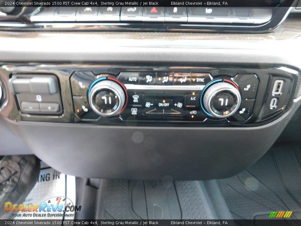 Controls of 2024 Chevrolet Silverado 1500 RST Crew Cab 4x4 Photo #33