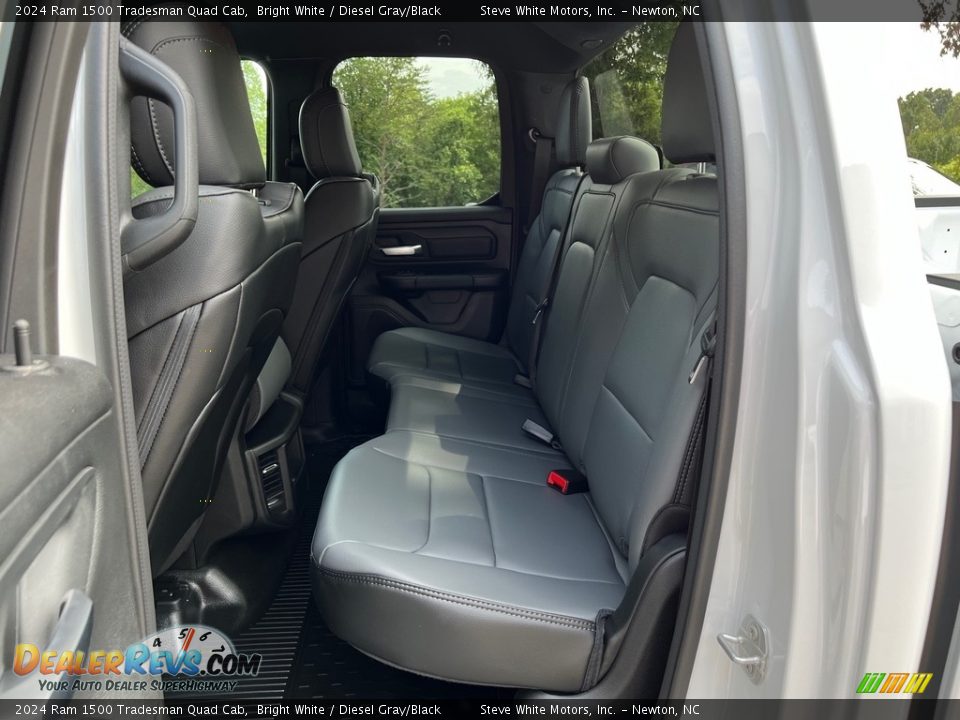 Rear Seat of 2024 Ram 1500 Tradesman Quad Cab Photo #14