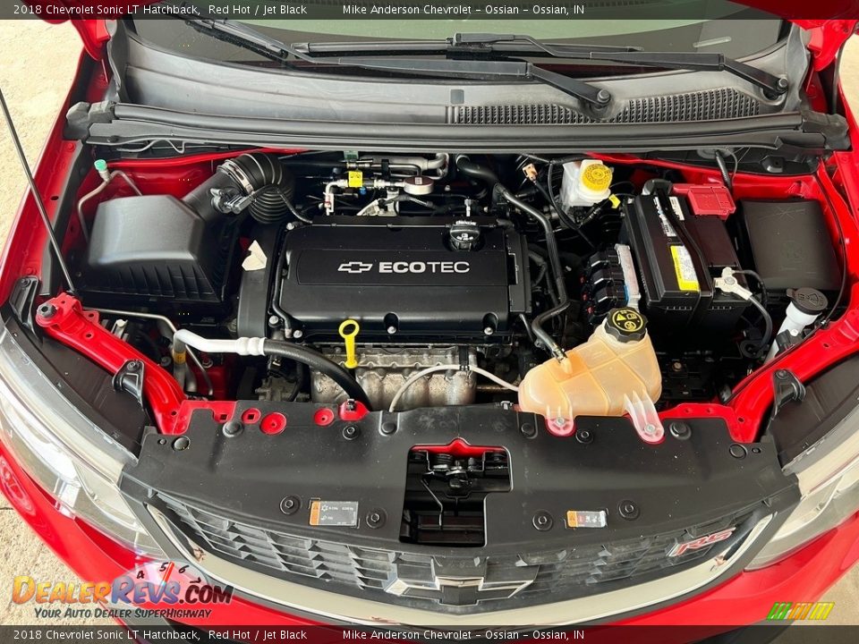 2018 Chevrolet Sonic LT Hatchback 1.8 Liter DOHC 16-Valve VVT 4 Cylinder Engine Photo #4