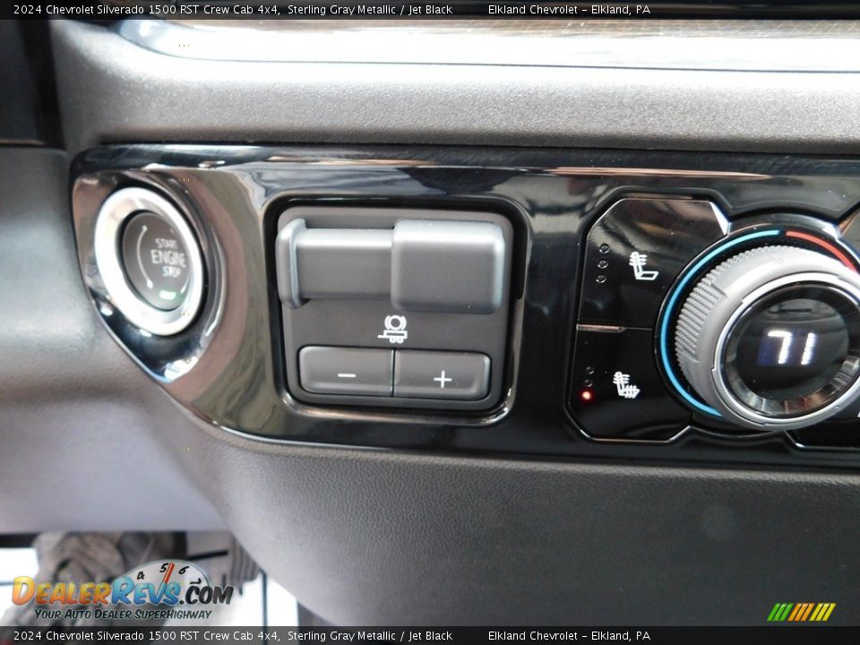 Controls of 2024 Chevrolet Silverado 1500 RST Crew Cab 4x4 Photo #34