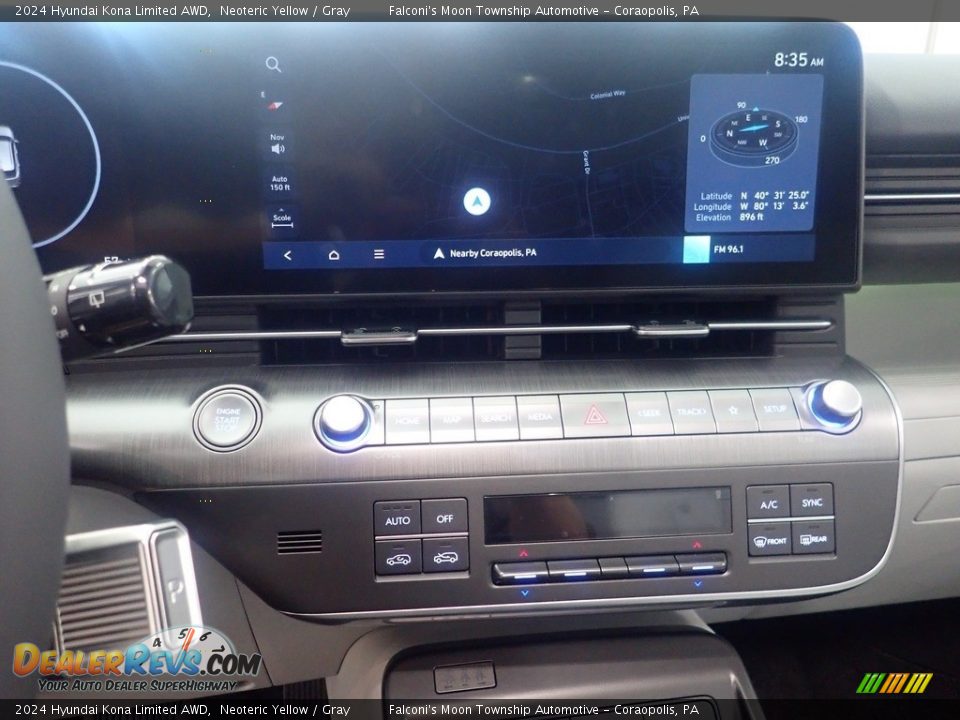 Controls of 2024 Hyundai Kona Limited AWD Photo #18