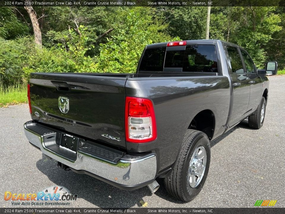 2024 Ram 2500 Tradesman Crew Cab 4x4 Granite Crystal Metallic / Black Photo #6