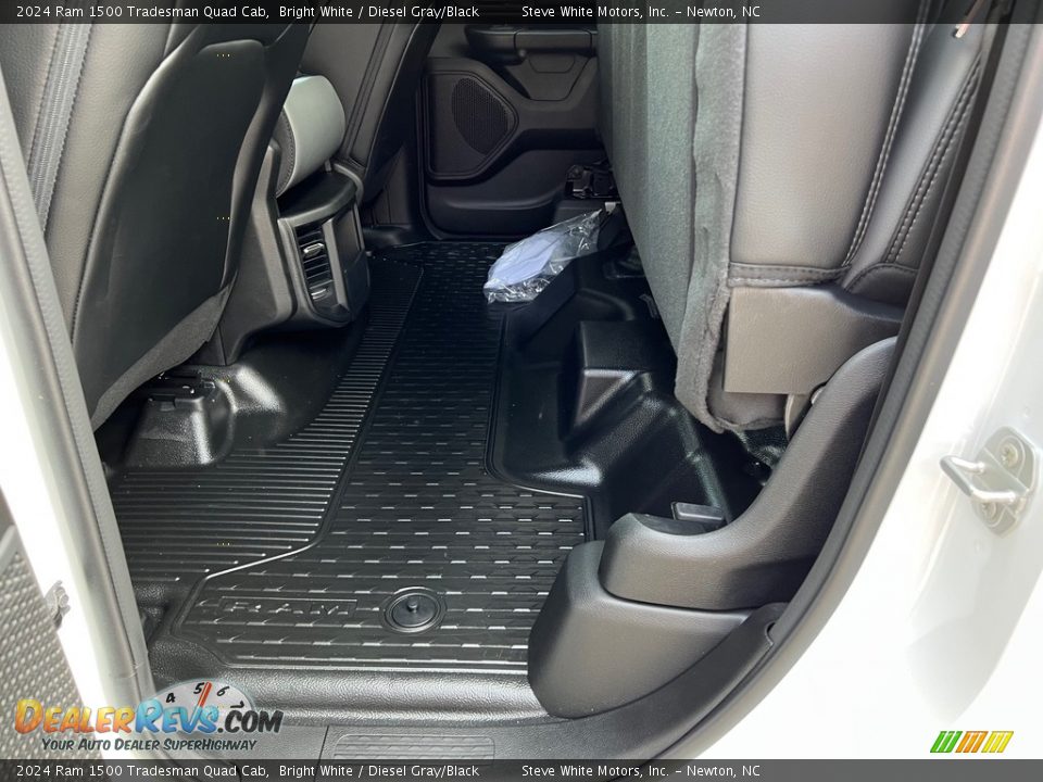 Rear Seat of 2024 Ram 1500 Tradesman Quad Cab Photo #15