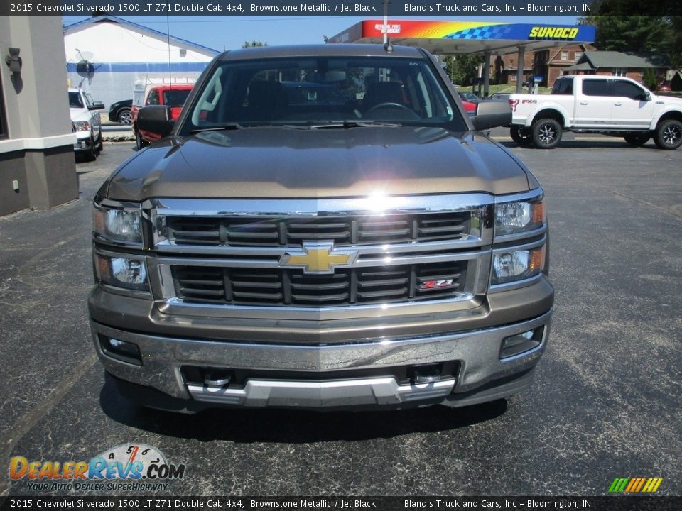 2015 Chevrolet Silverado 1500 LT Z71 Double Cab 4x4 Brownstone Metallic / Jet Black Photo #26