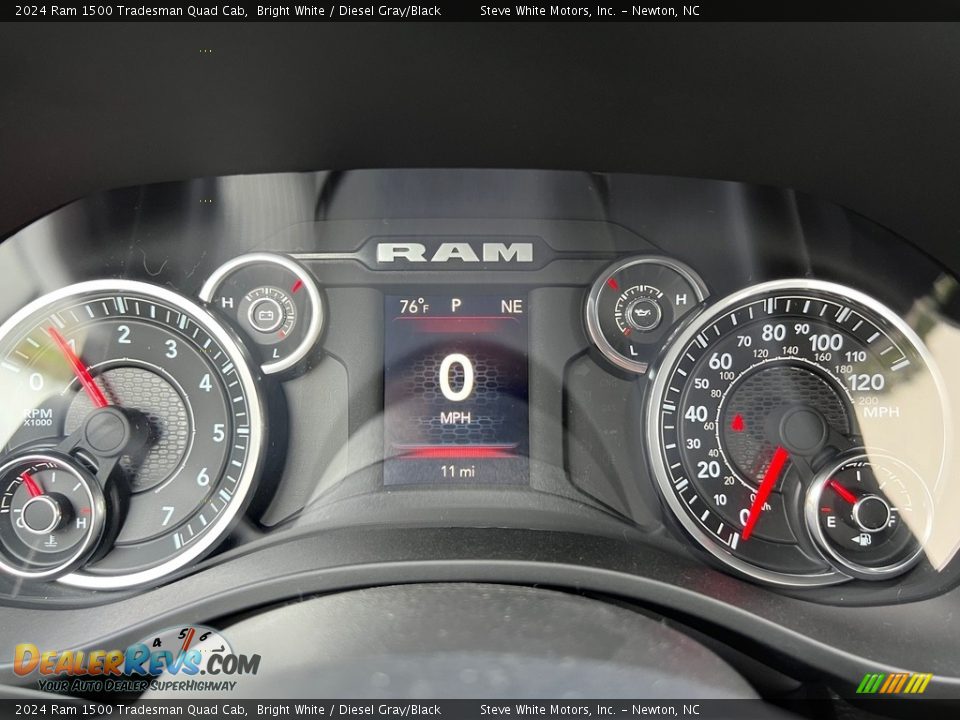 2024 Ram 1500 Tradesman Quad Cab Gauges Photo #19