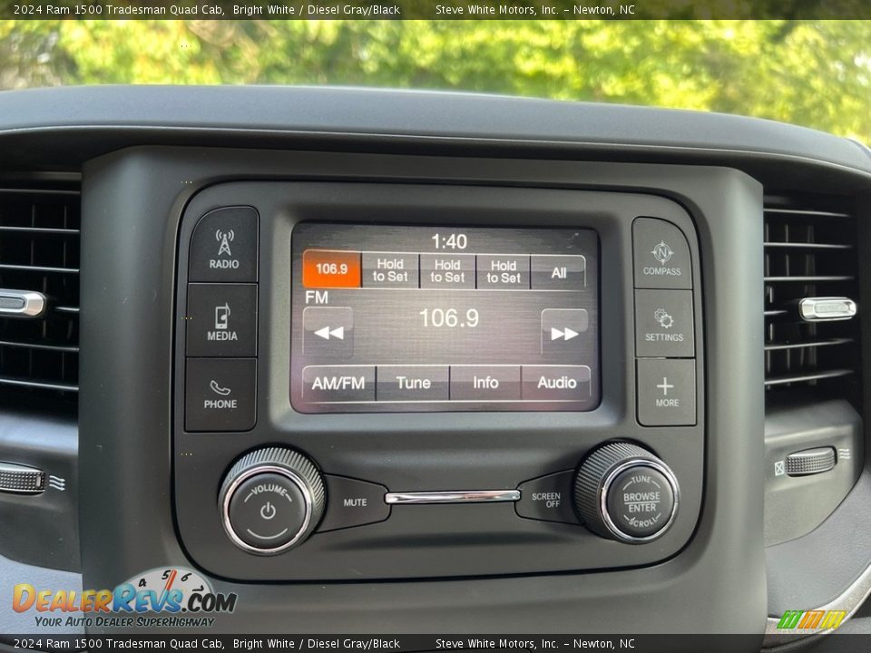 Audio System of 2024 Ram 1500 Tradesman Quad Cab Photo #21