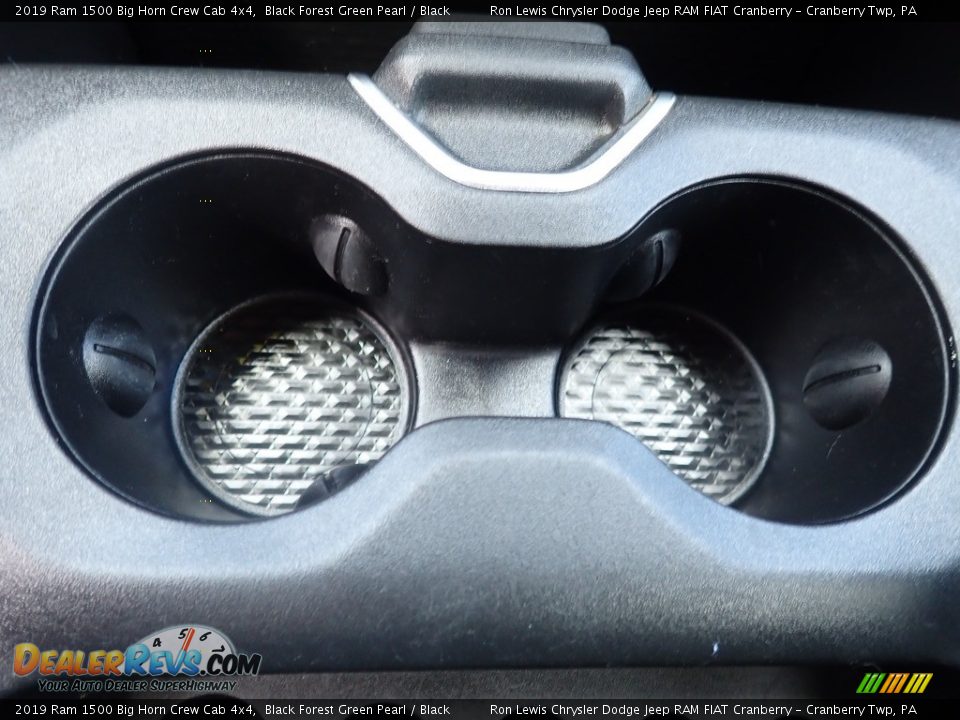 2019 Ram 1500 Big Horn Crew Cab 4x4 Black Forest Green Pearl / Black Photo #18