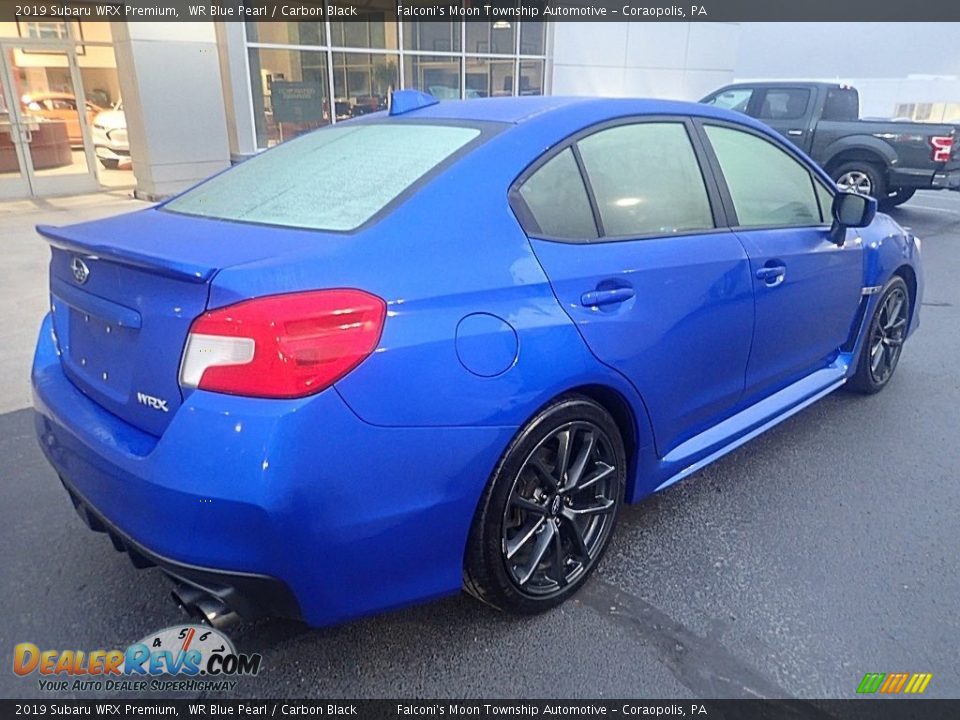 2019 Subaru WRX Premium WR Blue Pearl / Carbon Black Photo #2