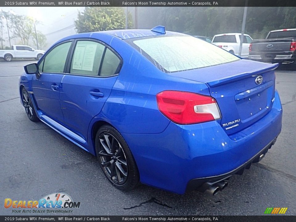 2019 Subaru WRX Premium WR Blue Pearl / Carbon Black Photo #4