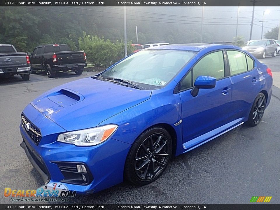 2019 Subaru WRX Premium WR Blue Pearl / Carbon Black Photo #6