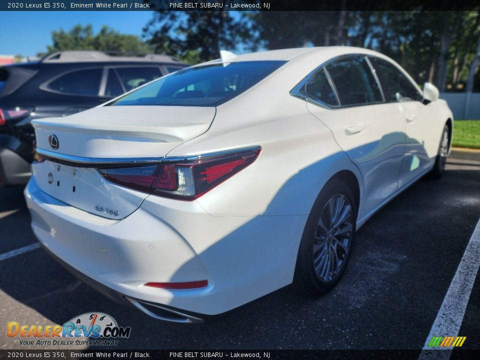 2020 Lexus ES 350 Eminent White Pearl / Black Photo #3