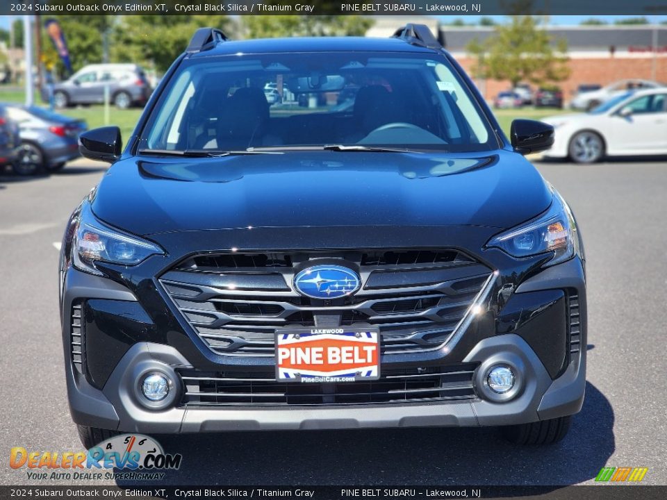 2024 Subaru Outback Onyx Edition XT Crystal Black Silica / Titanium Gray Photo #2