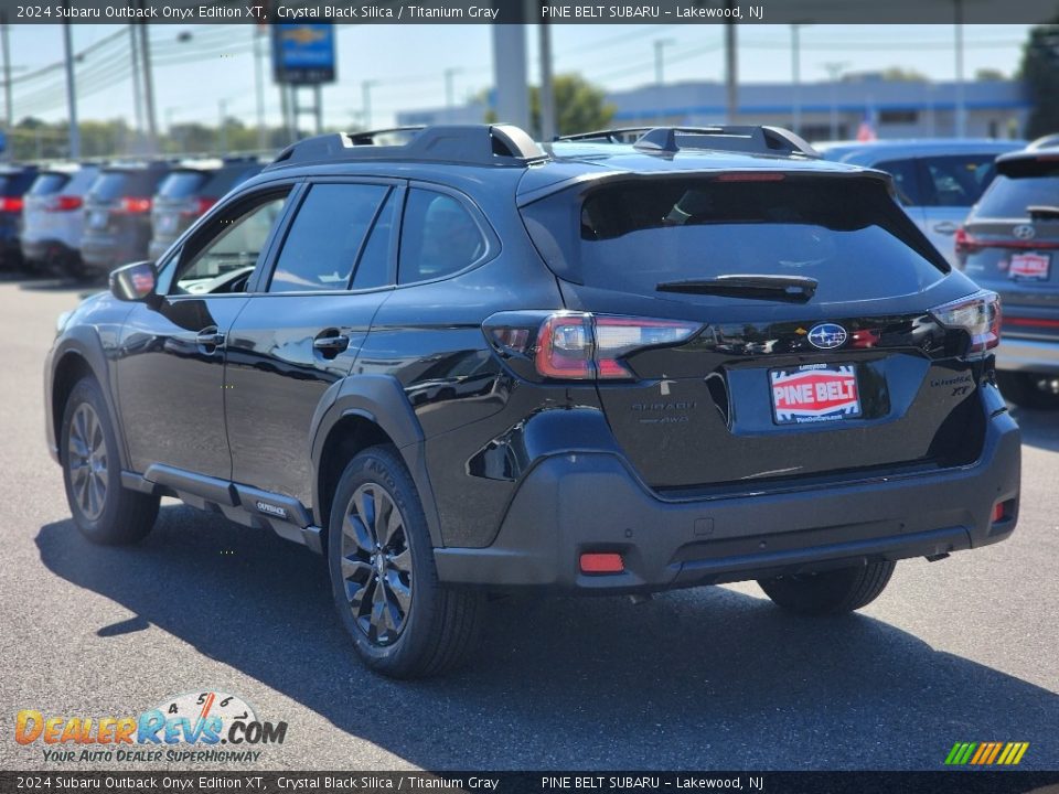 2024 Subaru Outback Onyx Edition XT Crystal Black Silica / Titanium Gray Photo #4