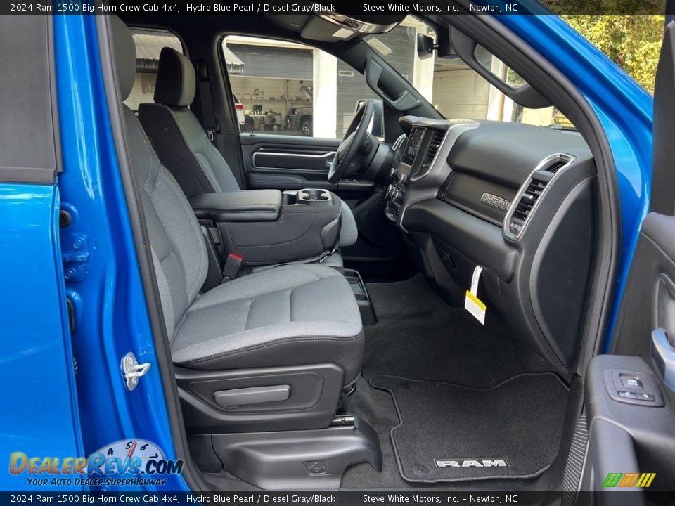 Front Seat of 2024 Ram 1500 Big Horn Crew Cab 4x4 Photo #18