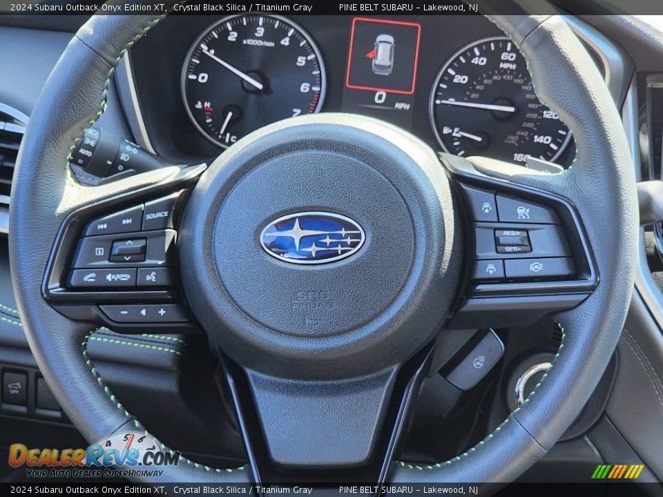 2024 Subaru Outback Onyx Edition XT Steering Wheel Photo #10