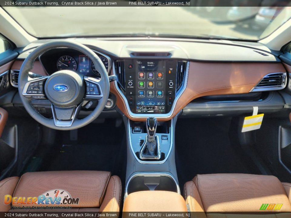 Java Brown Interior - 2024 Subaru Outback Touring Photo #7