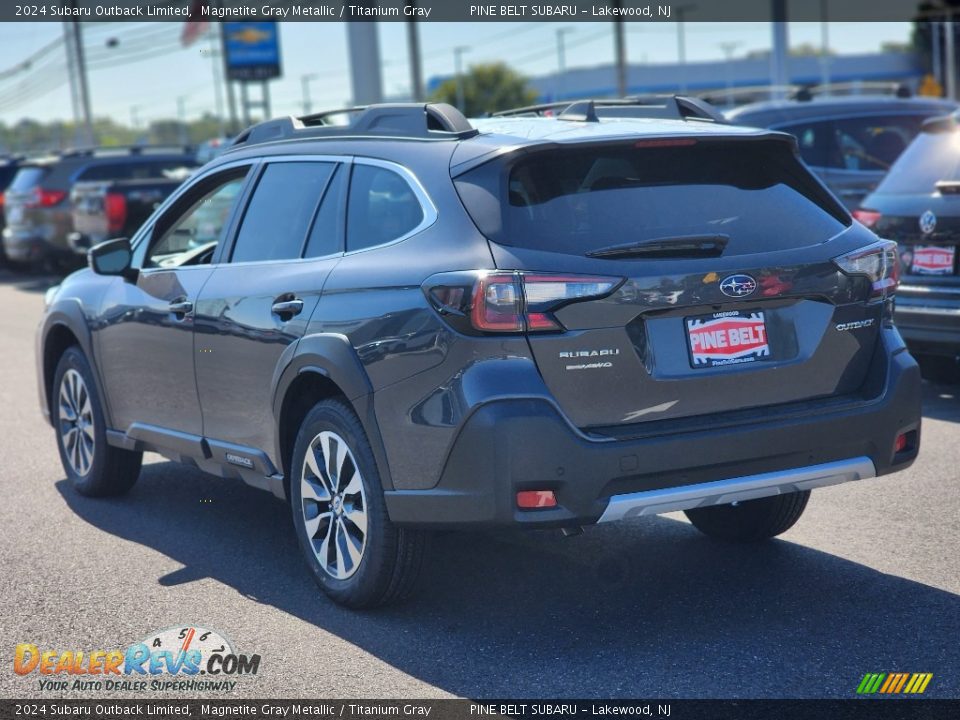 2024 Subaru Outback Limited Magnetite Gray Metallic / Titanium Gray Photo #4