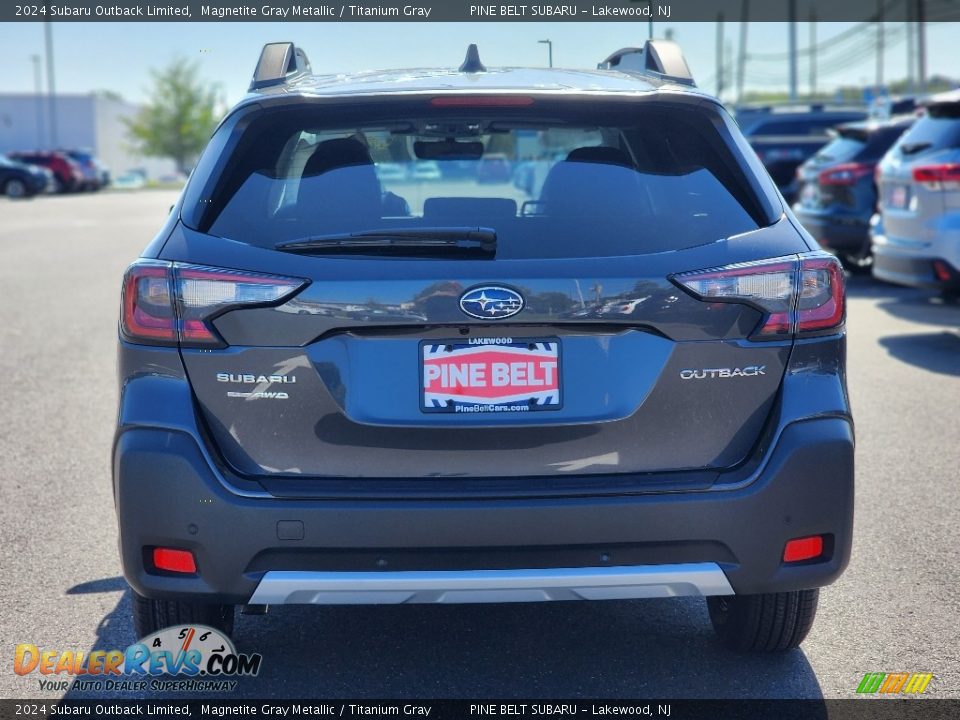 2024 Subaru Outback Limited Magnetite Gray Metallic / Titanium Gray Photo #5