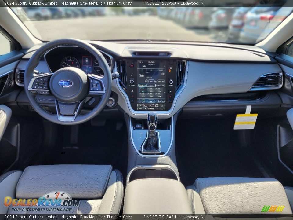 Titanium Gray Interior - 2024 Subaru Outback Limited Photo #7