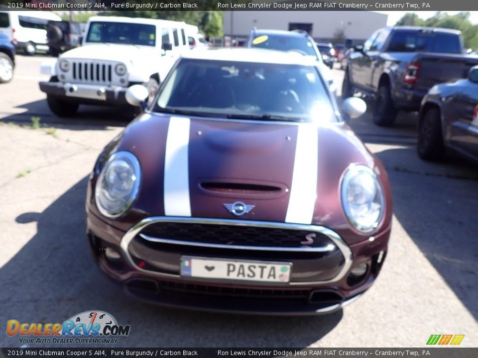 2019 Mini Clubman Cooper S All4 Pure Burgundy / Carbon Black Photo #3