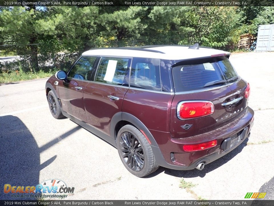 2019 Mini Clubman Cooper S All4 Pure Burgundy / Carbon Black Photo #4