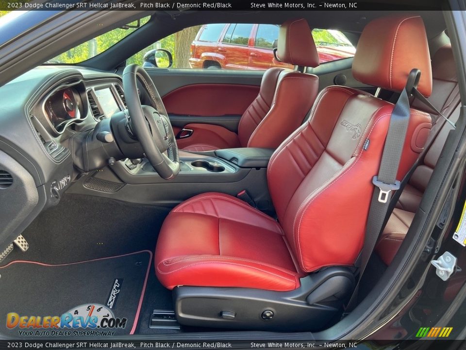 Demonic Red/Black Interior - 2023 Dodge Challenger SRT Hellcat JailBreak Photo #15