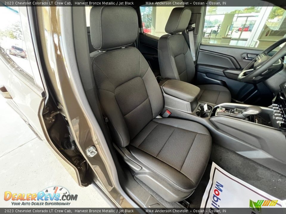 Jet Black Interior - 2023 Chevrolet Colorado LT Crew Cab Photo #25