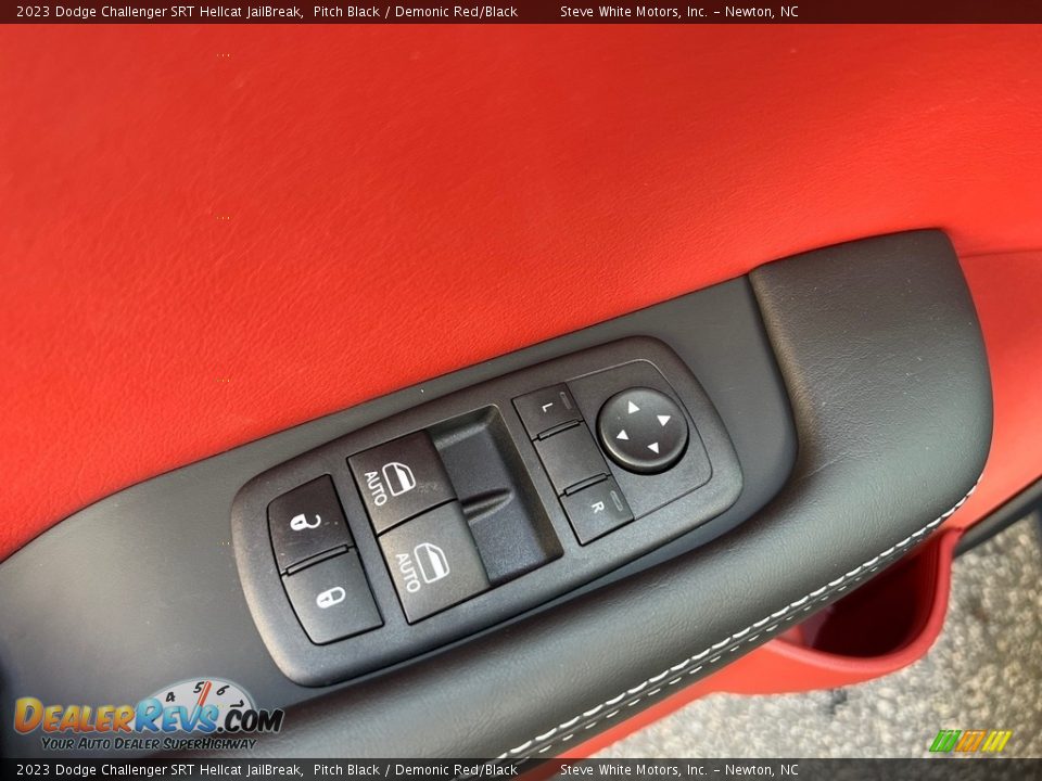 Door Panel of 2023 Dodge Challenger SRT Hellcat JailBreak Photo #16