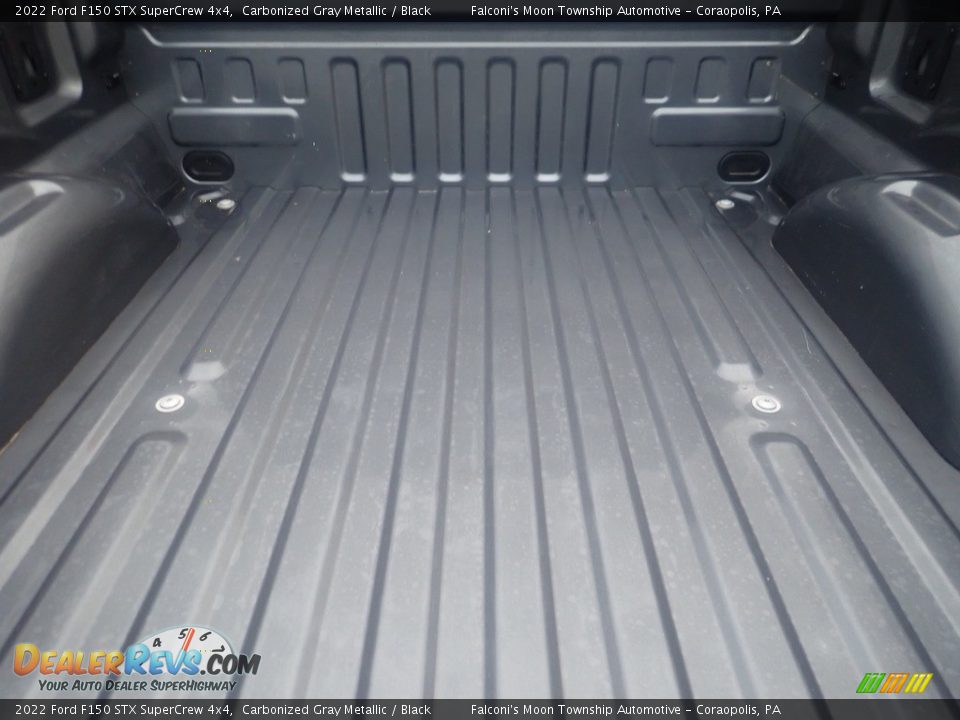 2022 Ford F150 STX SuperCrew 4x4 Carbonized Gray Metallic / Black Photo #4