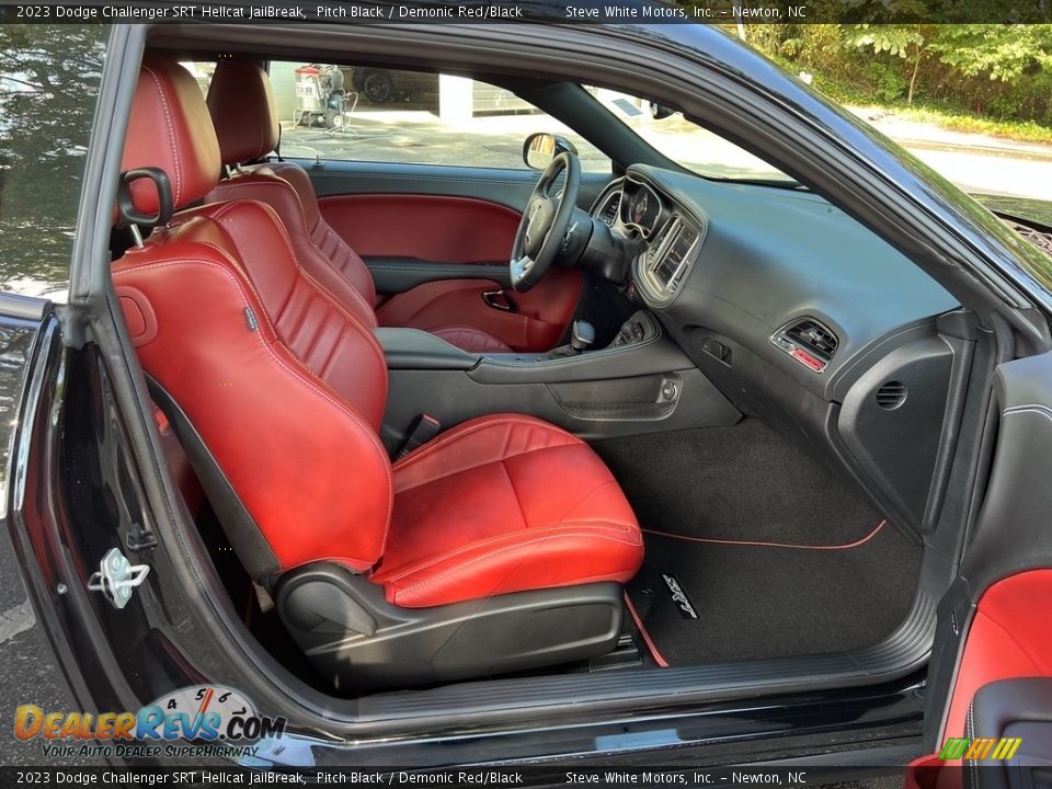 Front Seat of 2023 Dodge Challenger SRT Hellcat JailBreak Photo #21