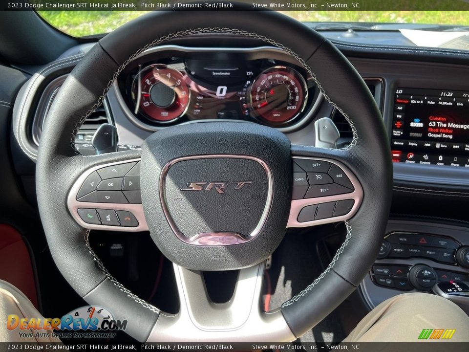 2023 Dodge Challenger SRT Hellcat JailBreak Steering Wheel Photo #22