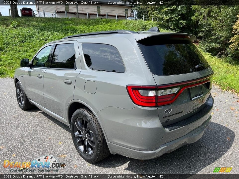 2023 Dodge Durango R/T Blacktop AWD Destroyer Gray / Black Photo #8