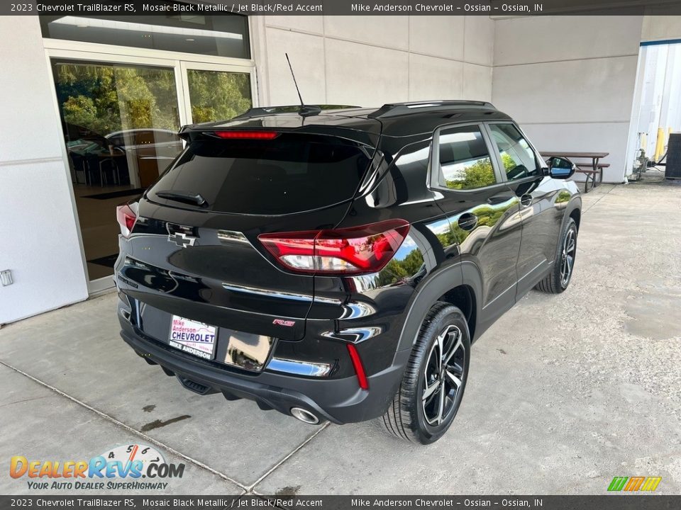 2023 Chevrolet TrailBlazer RS Mosaic Black Metallic / Jet Black/Red Accent Photo #7