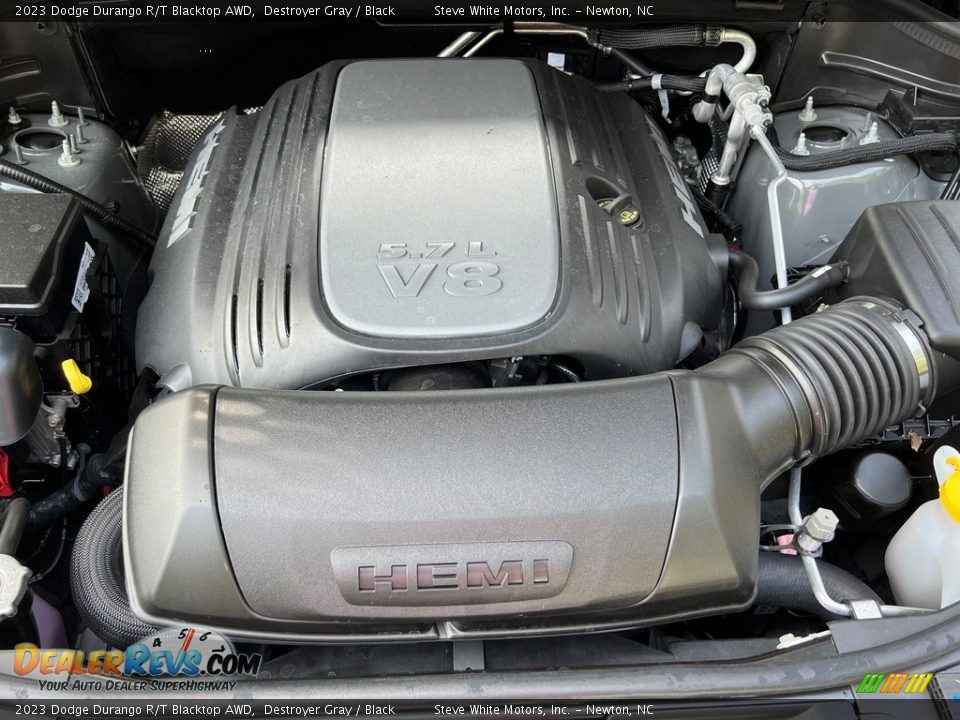 2023 Dodge Durango R/T Blacktop AWD 5.7 Liter HEMI OHV 16-Valve VVT V8 Engine Photo #9