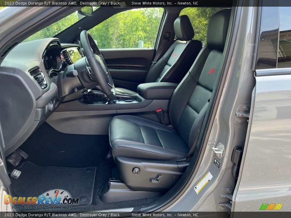 Black Interior - 2023 Dodge Durango R/T Blacktop AWD Photo #11