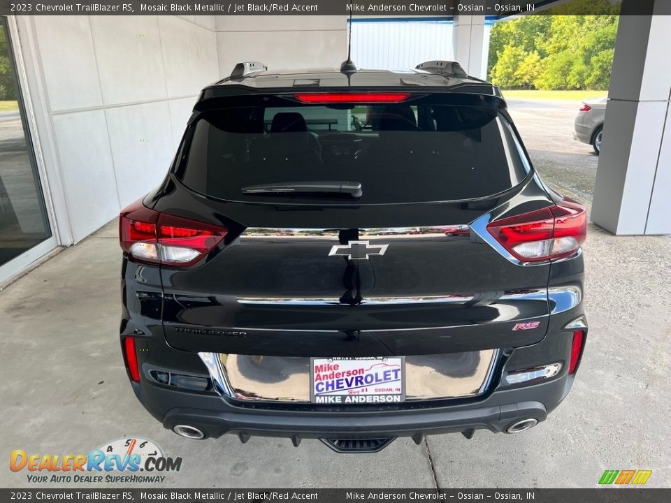 2023 Chevrolet TrailBlazer RS Mosaic Black Metallic / Jet Black/Red Accent Photo #8