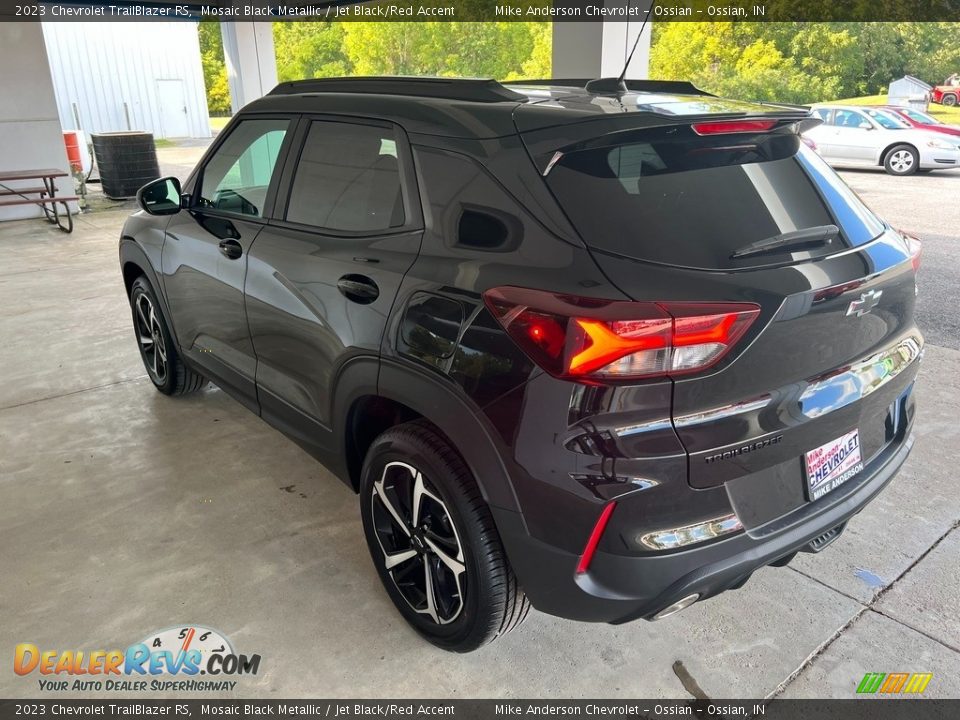 2023 Chevrolet TrailBlazer RS Mosaic Black Metallic / Jet Black/Red Accent Photo #10