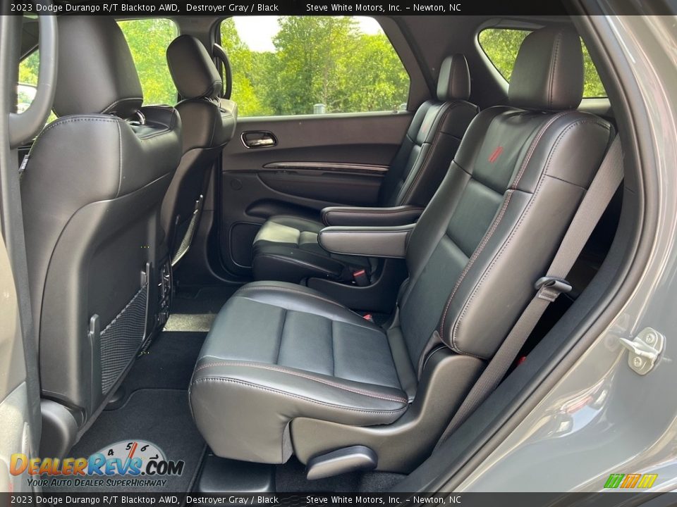 Rear Seat of 2023 Dodge Durango R/T Blacktop AWD Photo #14