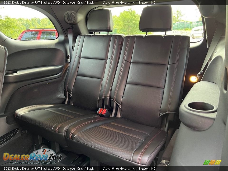 Rear Seat of 2023 Dodge Durango R/T Blacktop AWD Photo #15