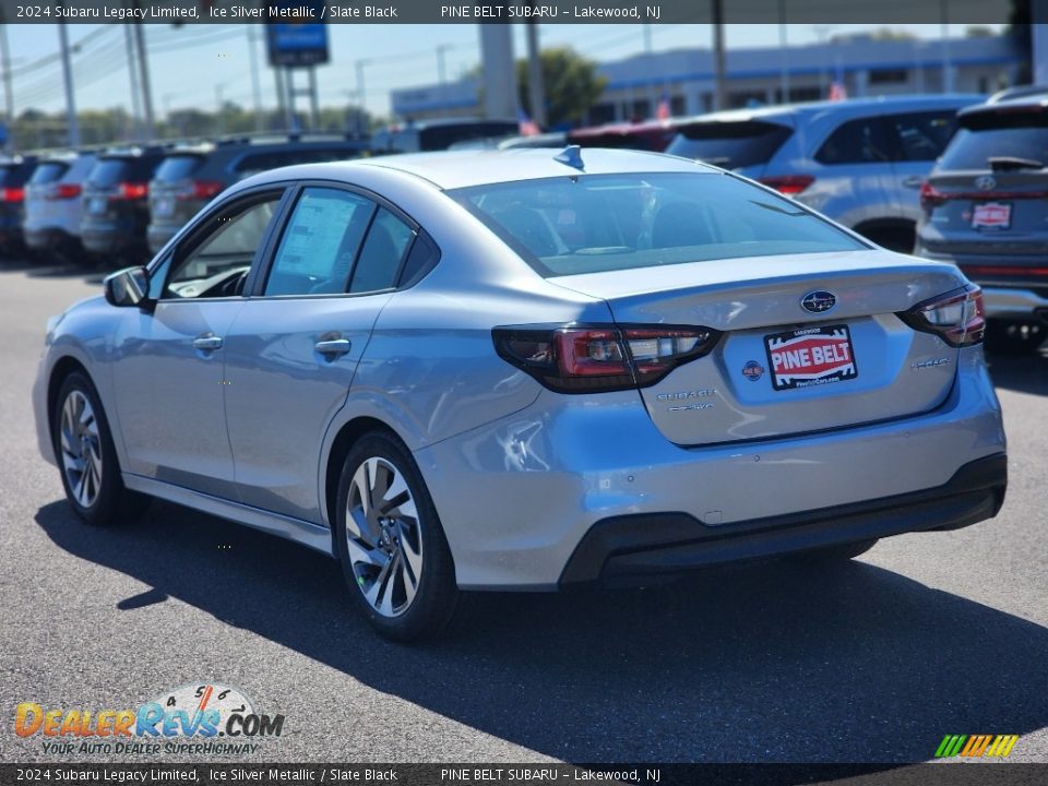 2024 Subaru Legacy Limited Ice Silver Metallic / Slate Black Photo #4