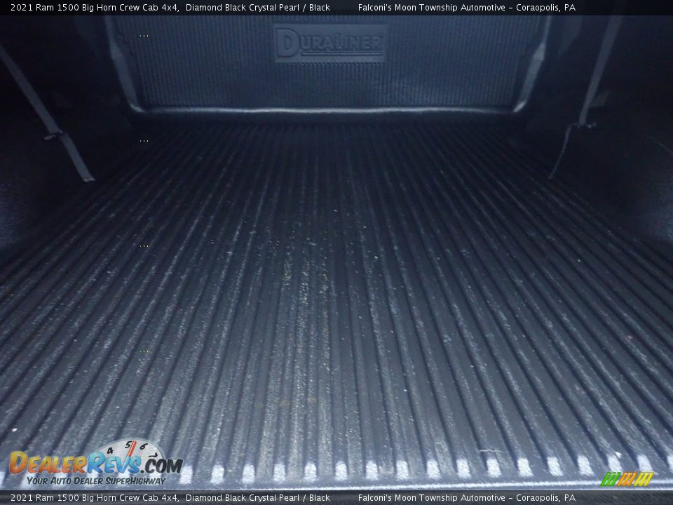 2021 Ram 1500 Big Horn Crew Cab 4x4 Diamond Black Crystal Pearl / Black Photo #4