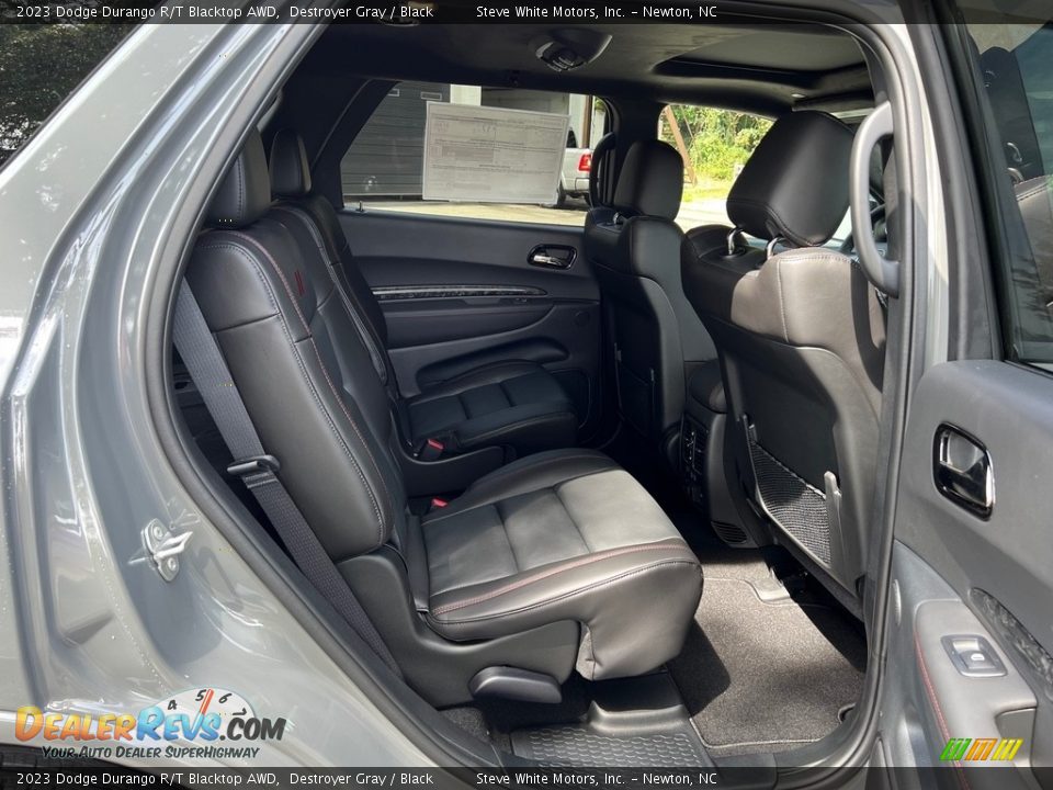 Rear Seat of 2023 Dodge Durango R/T Blacktop AWD Photo #19