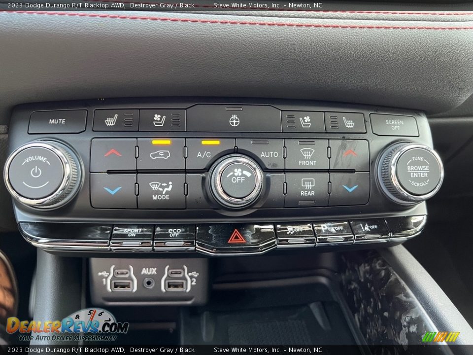 Controls of 2023 Dodge Durango R/T Blacktop AWD Photo #26