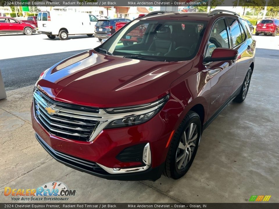 2024 Chevrolet Equinox Premier Radiant Red Tintcoat / Jet Black Photo #2