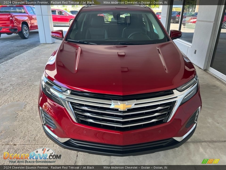 2024 Chevrolet Equinox Premier Radiant Red Tintcoat / Jet Black Photo #3