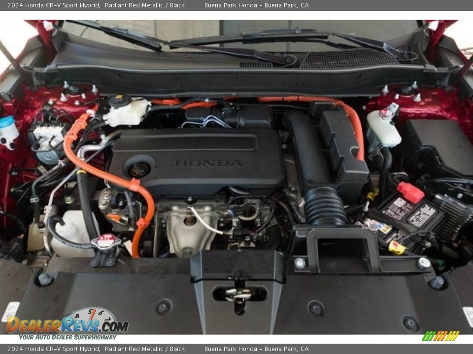 2024 Honda CR-V Sport Hybrid 2.0 Liter DOHC 16-Valve i-VTEC 4 Cylinder Gasoline/Electric Hybrid Engine Photo #9