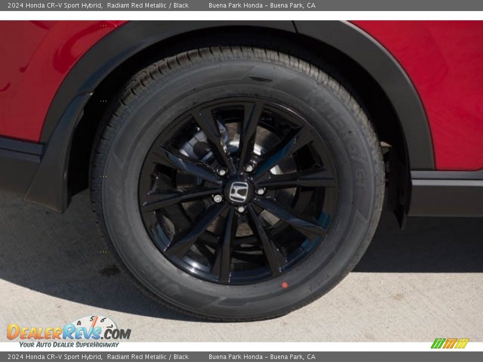 2024 Honda CR-V Sport Hybrid Radiant Red Metallic / Black Photo #10