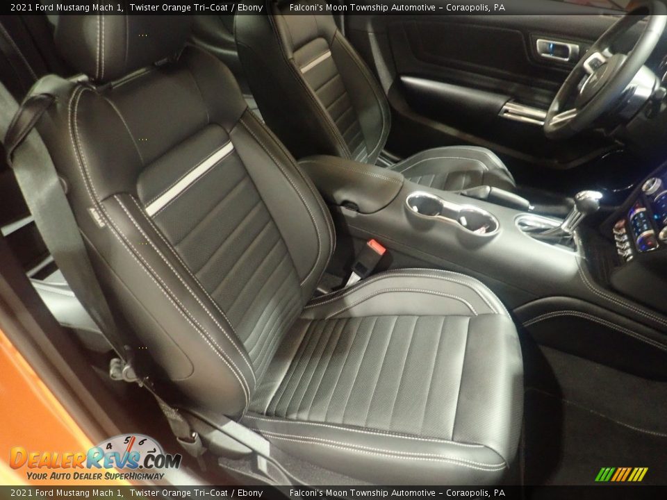Front Seat of 2021 Ford Mustang Mach 1 Photo #9