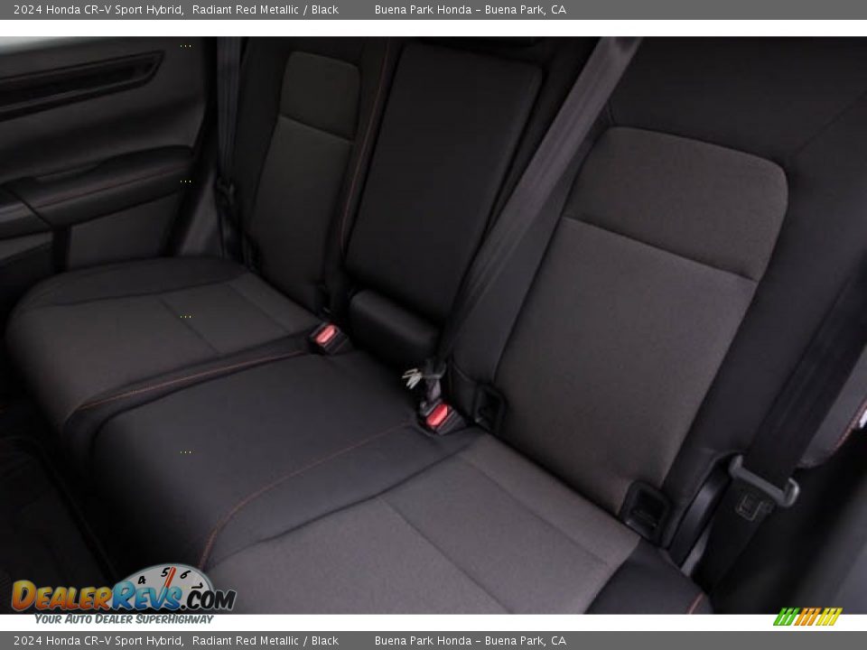 2024 Honda CR-V Sport Hybrid Radiant Red Metallic / Black Photo #26