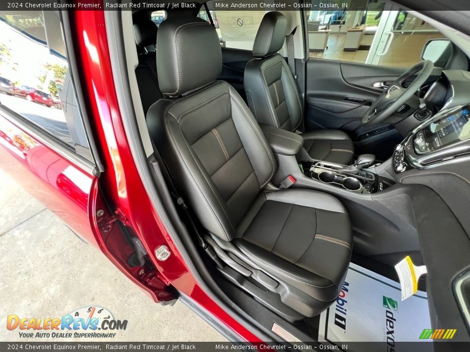 Jet Black Interior - 2024 Chevrolet Equinox Premier Photo #23